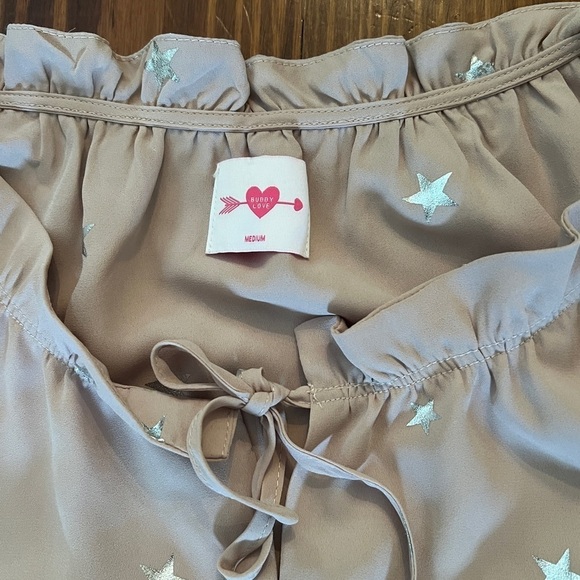 BUDDY LOVE 
STAR OF THE SHOW RUFFLE DRESS IN ROSE QUARTZ - Picture 11 of 12